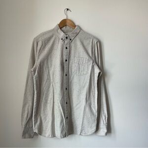 Flint & Tinder Speckled Ivory Button Up